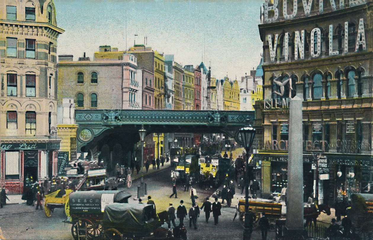 Ludgate Tepesi, Londra, 1904. by Unbekannt