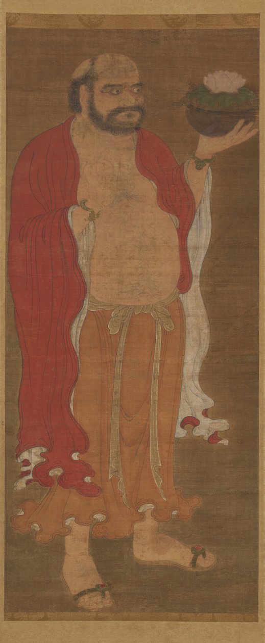 Luohan, 13. yüzyılın sonu ve 14. yüzyılın başı. by Unbekannt