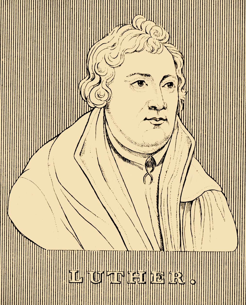 Luther, 1483-1546, 1830. by Unbekannt