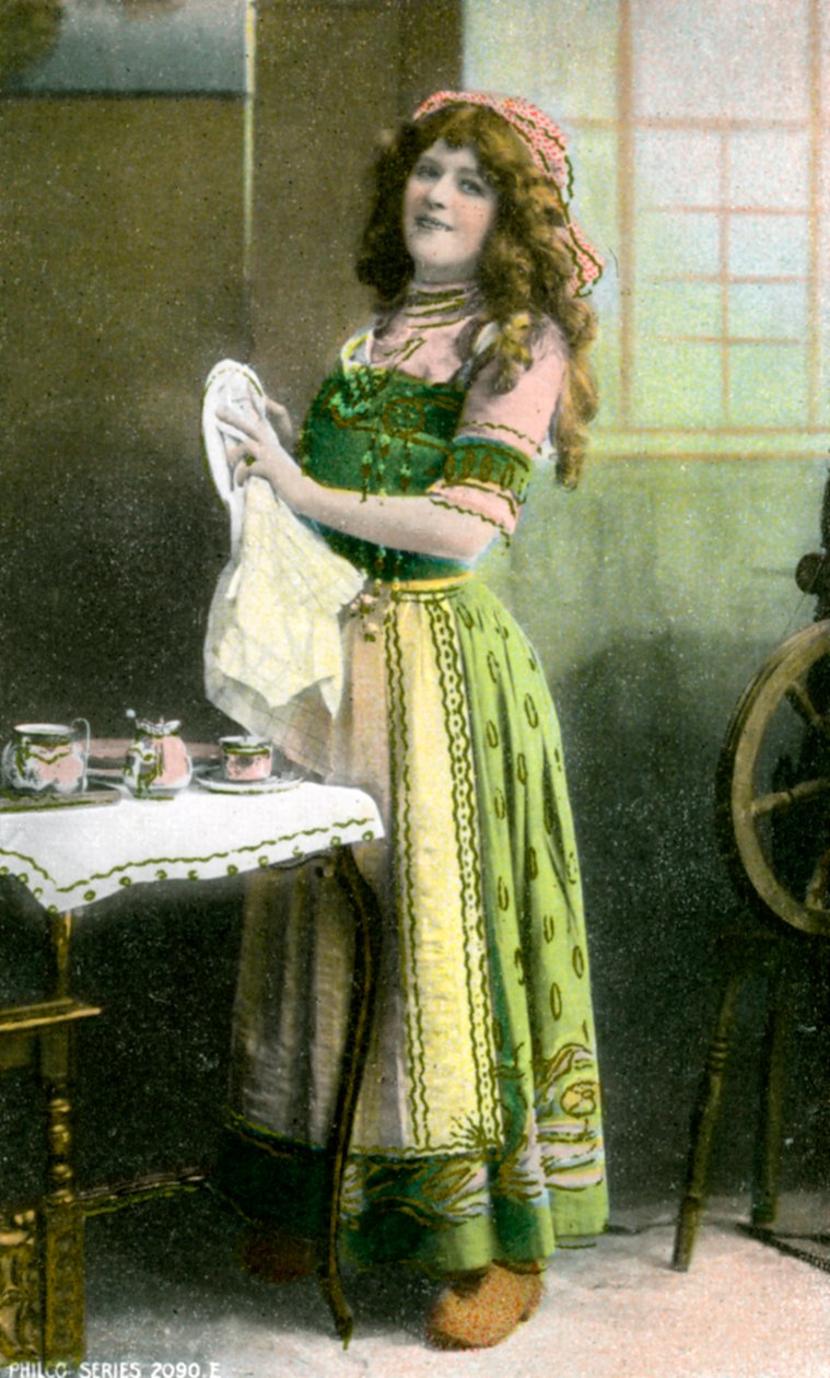 Mabel Love 1874-1953, İngiliz aktris ve dansçı, 1903 by Unbekannt