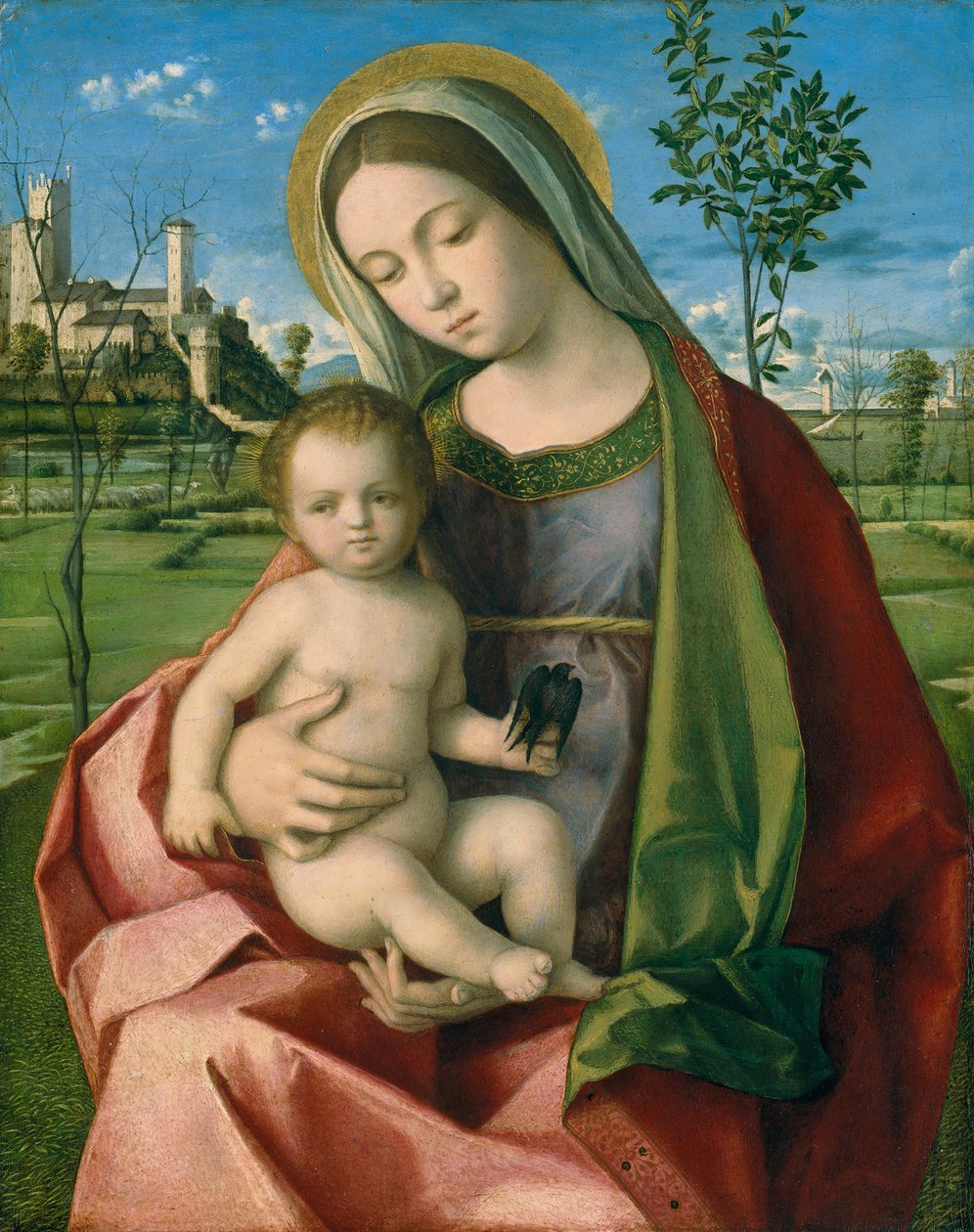 Madonna ve Çocuk, ca. 1510. by Unbekannt