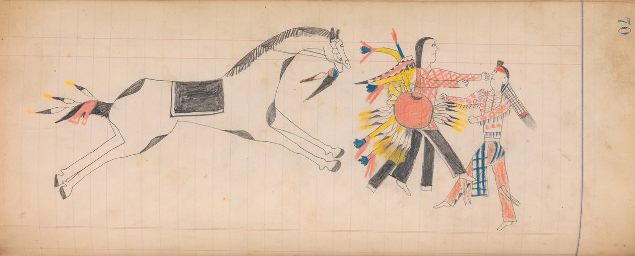 Maffet Ledger: Çizim, ca. 1874-81. by Unbekannt
