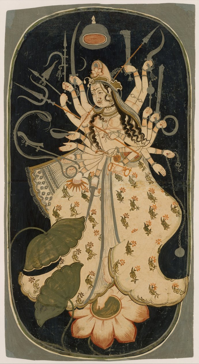 Mahadevi, Büyük Tanrıça, M.Ö. 1725. by Unbekannt