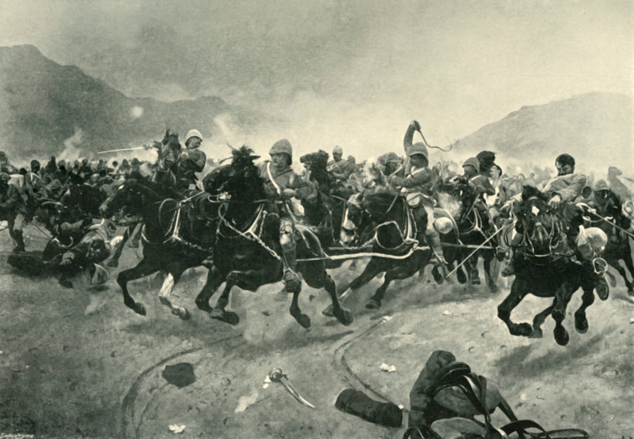 Maiwand - Silahları Kurtarmak, 1901. by Unbekannt