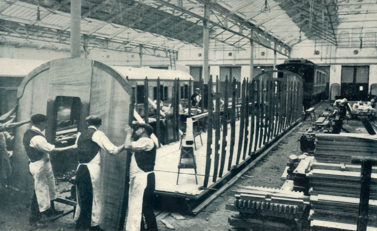 Demiryolu Taşımacılığı Yapmak, 1922. by Unbekannt