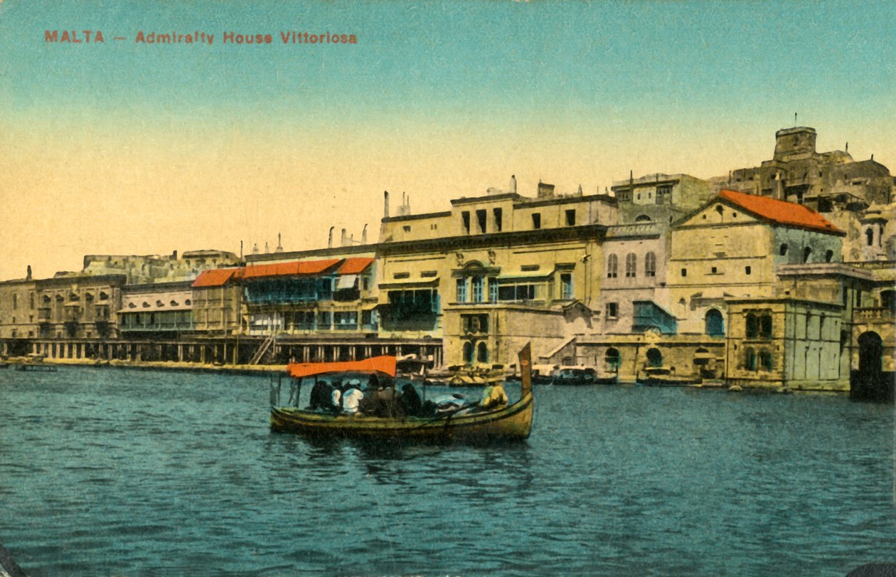 Malta - Amirallik Evi Vittoriosa, c1918-c1939. by Unbekannt