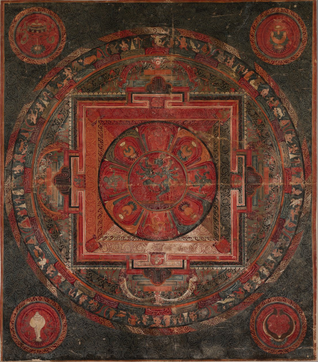 Mandala, 15. yüzyılın sonlarında. by Unbekannt