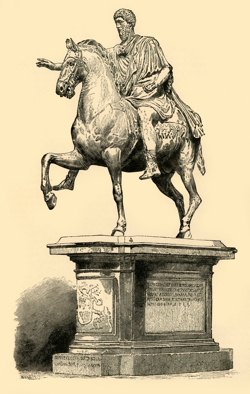 Marcus Aurelius, 1890. by Unbekannt