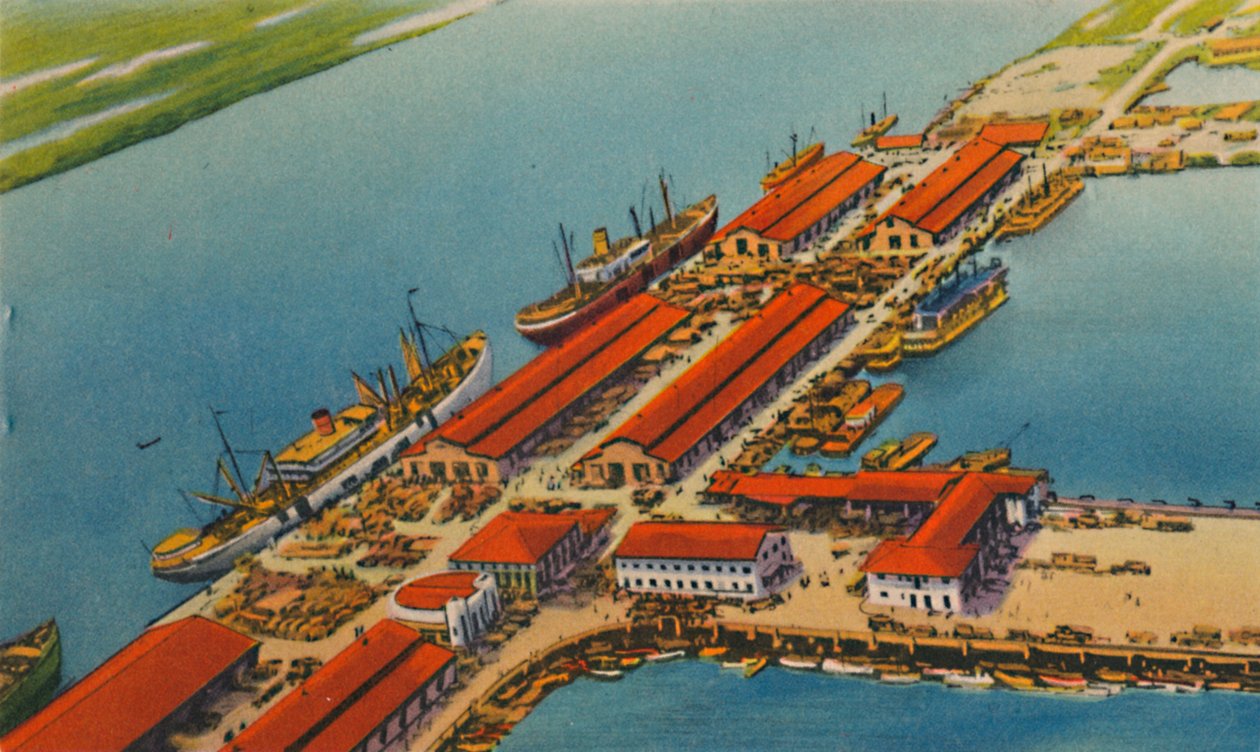 Deniz Terminal Limanı, Barranquilla, c1940s by Unbekannt