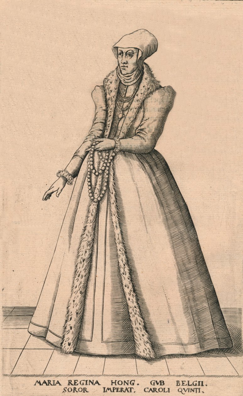 Avusturya Mary, Macaristan Kraliçesi Dowager. by Unbekannt