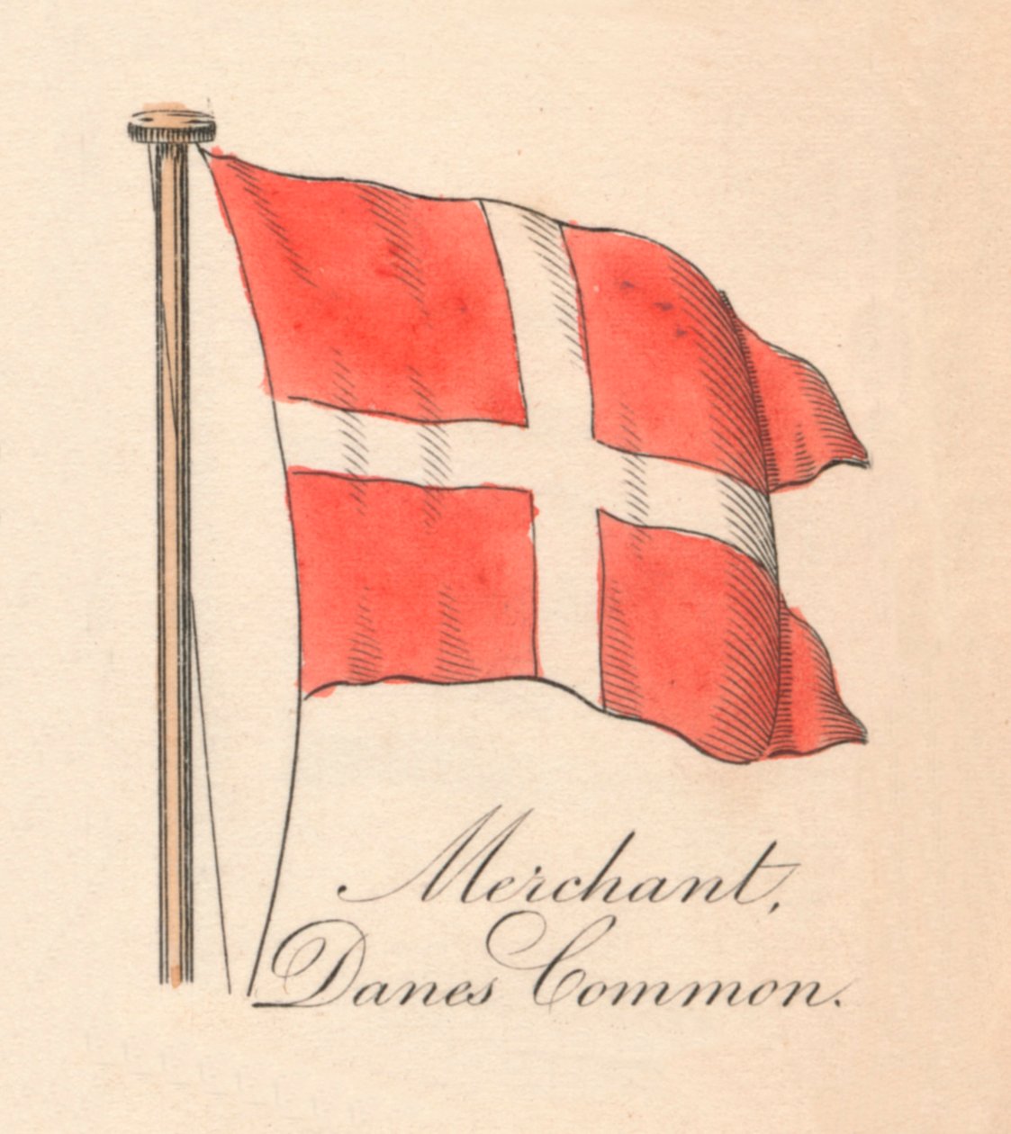 Tüccar, Danimarkalılar Ortak, 1838 by Unbekannt