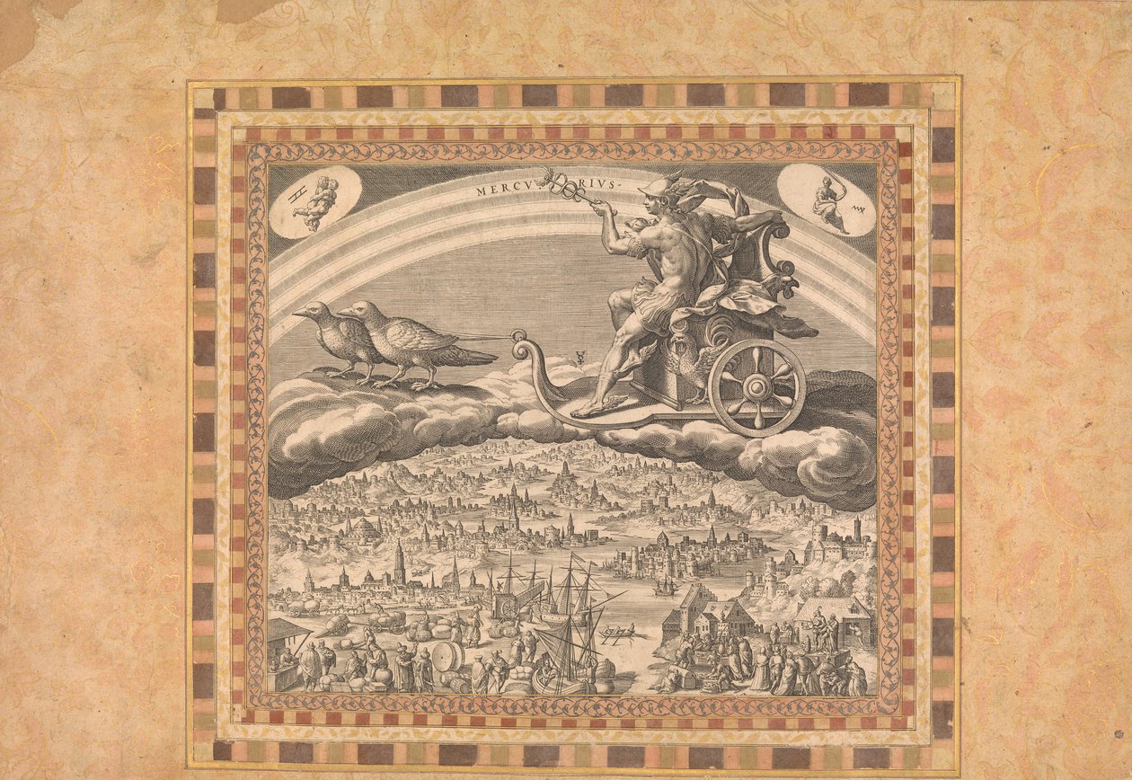 Mercury, Bellini Albümünden Folyo, yakl. 1600. by Unbekannt