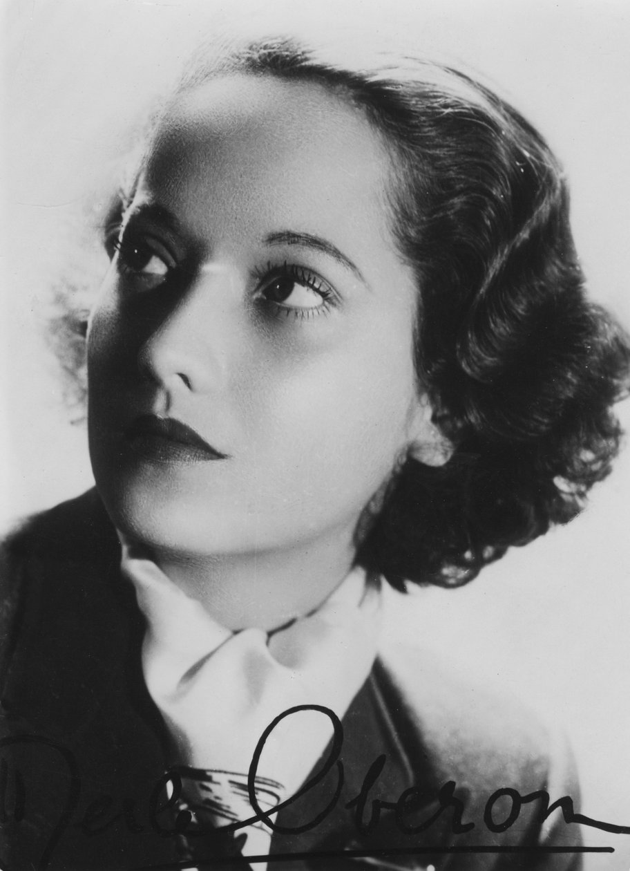 Merle Oberon 1911-1979, İngiliz aktris, 1930