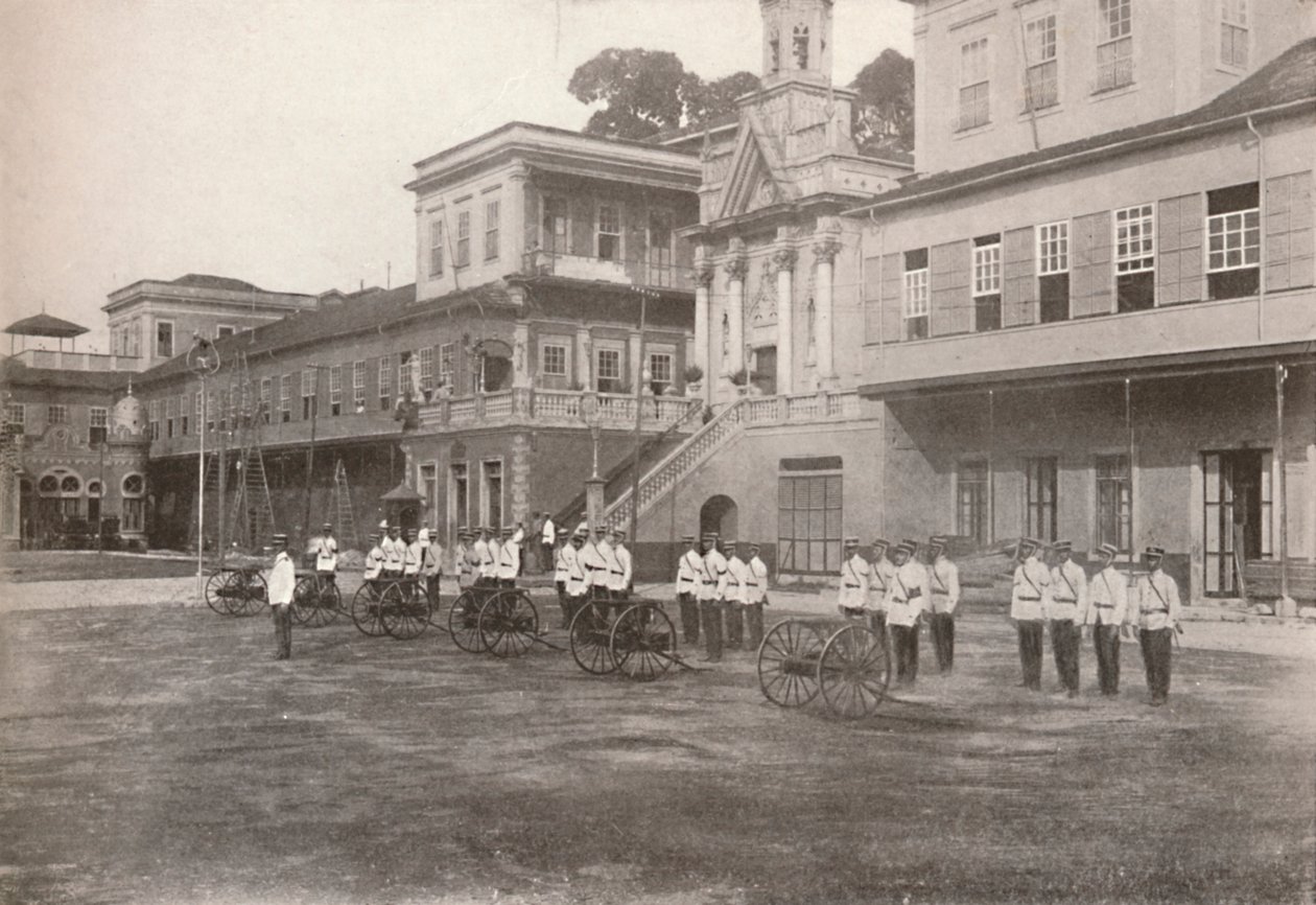 Askeri Polis: Bir makineli tüfek bölümü, 1914 by Unbekannt