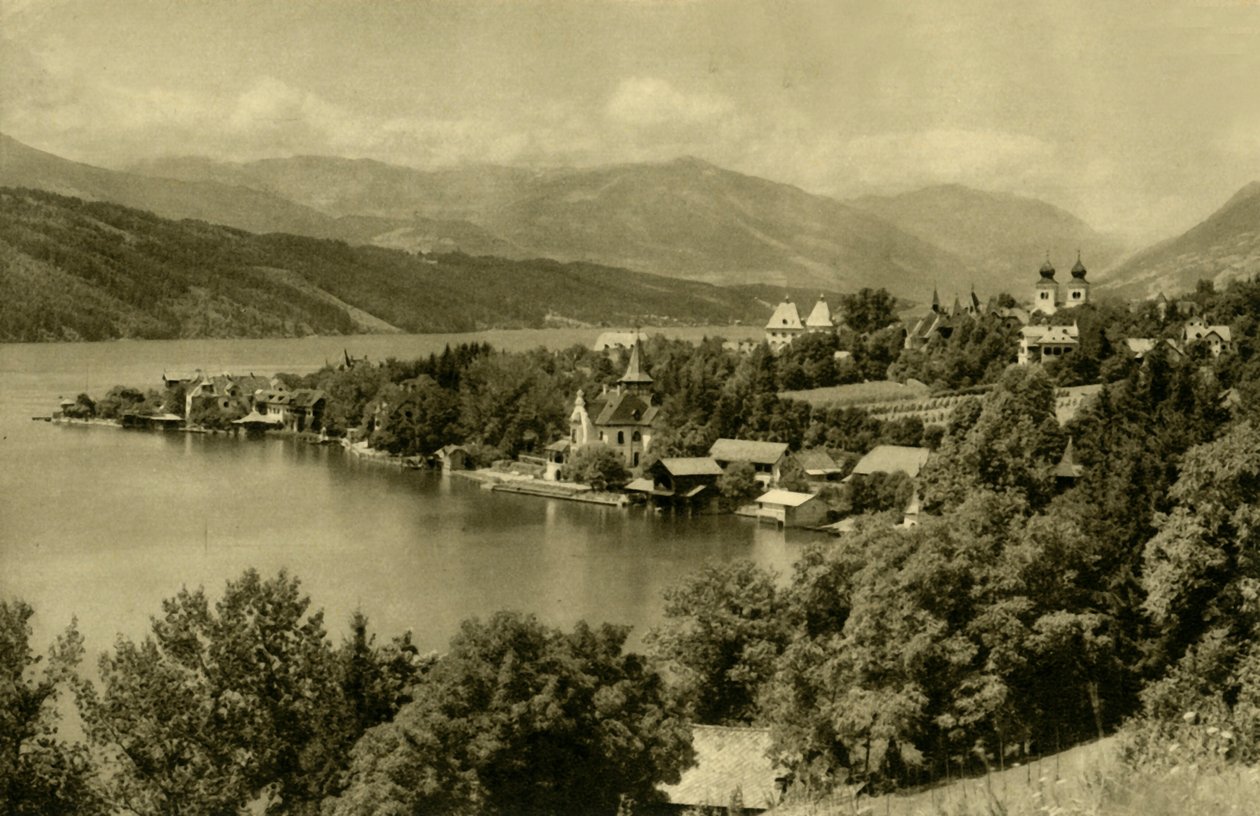Millstatt am See, Karintiya, Avusturya, c1935. by Unbekannt