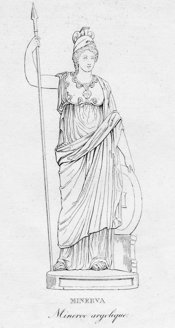 Minerva Argolik Minerva, c1850 by Unbekannt