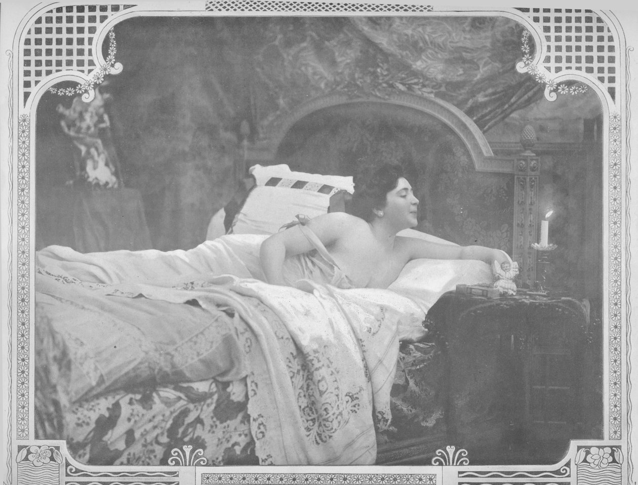 gece yarısı, 1900 by Unbekannt