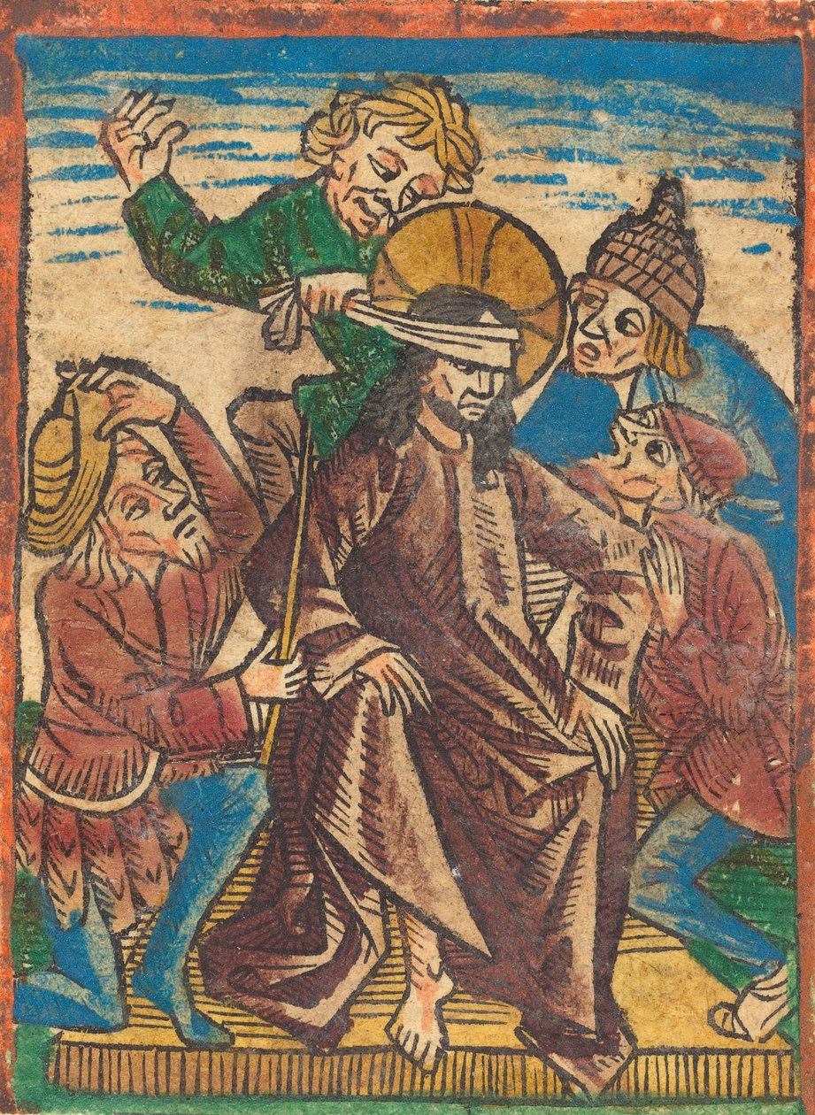 İsa ile alay edilmesi, c. 1490. by Unbekannt