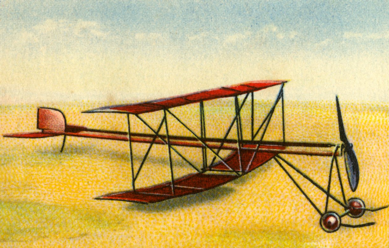 Model çift kanatlı, 1932. by Unbekannt