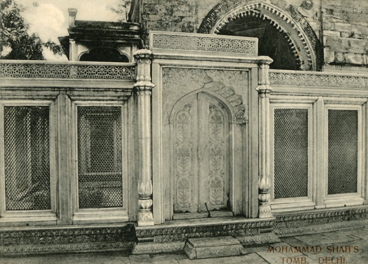 Muhammed Şahların Mezarı, Delhi, . by Unbekannt