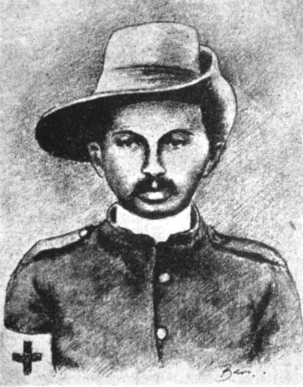 Mohandas Gandhi, Hint milliyetçisi lider, 1906 by Unbekannt