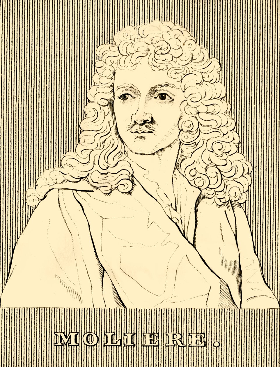Moliere, 1622-1673, 1830. by Unbekannt