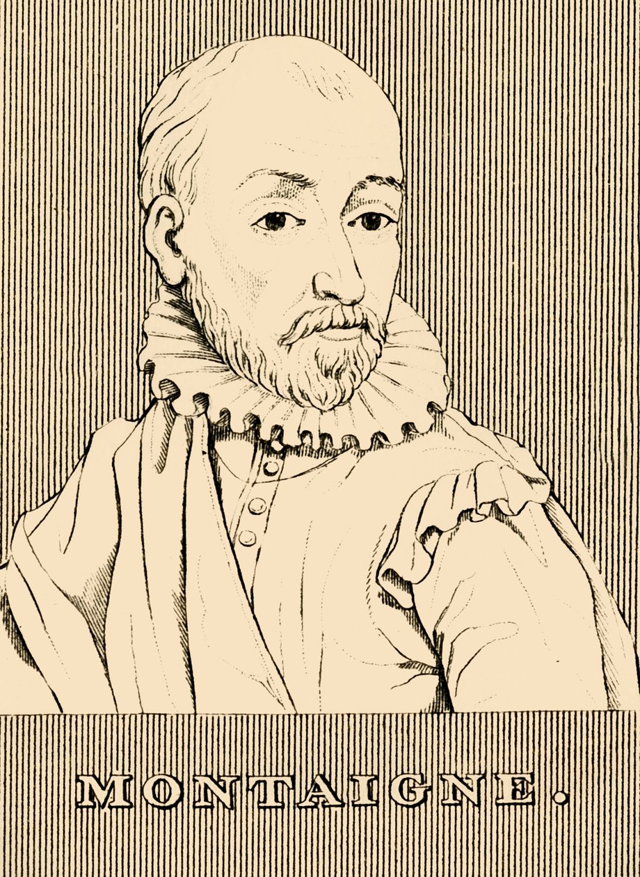 Montaigne, 1533-1592, 1830. by Unbekannt