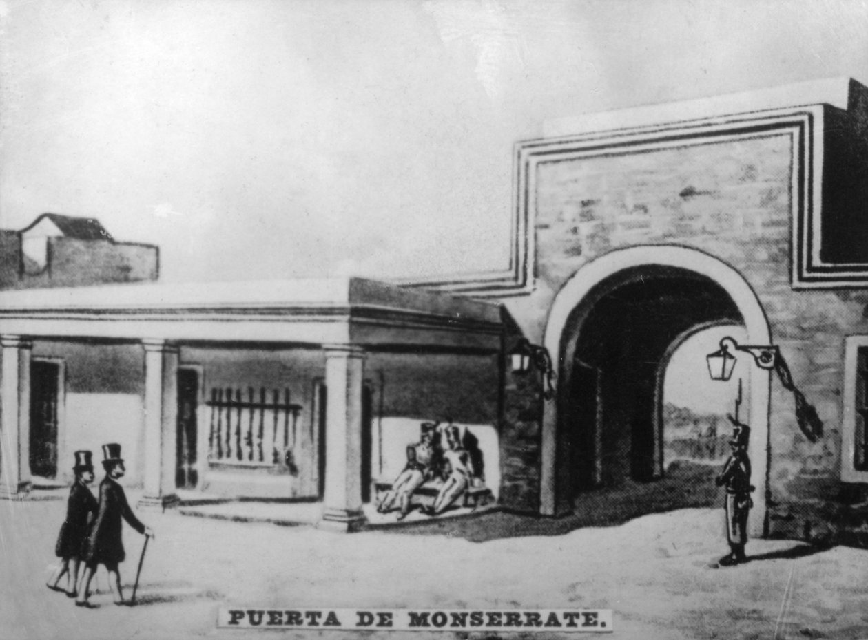 Monserrate Kapısı, 1836, 1920