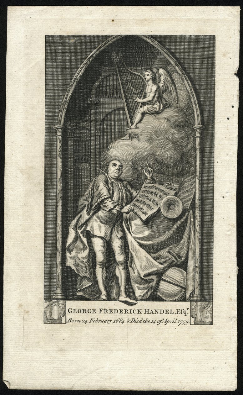 Georg Friedrich Handel Anıtı by Unbekannt