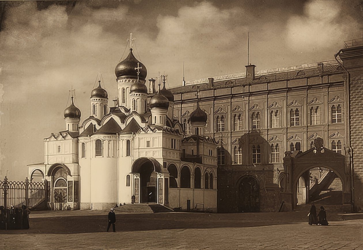 Moskova. Duyuru Katedrali. 1900 civarında by Unbekannt