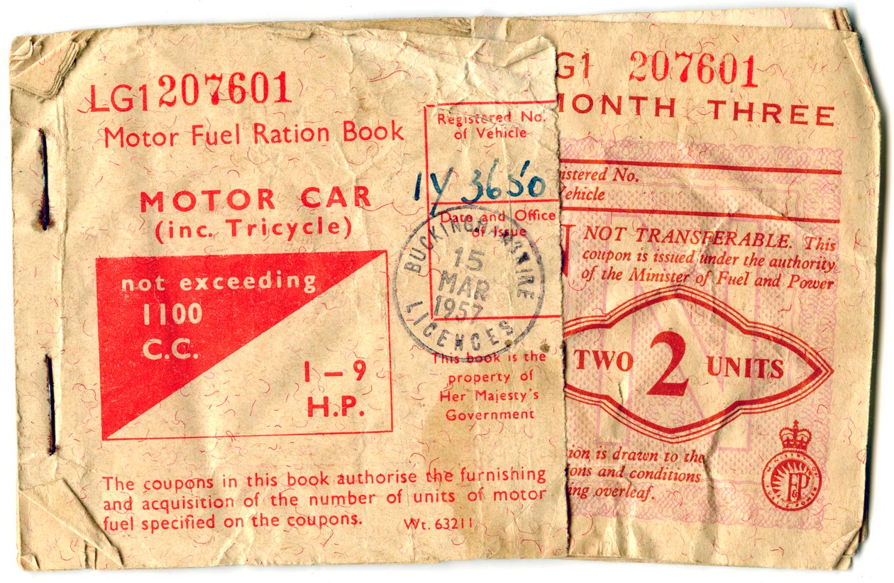 Motor yakıt oranı kitabı, 1957 by Unbekannt