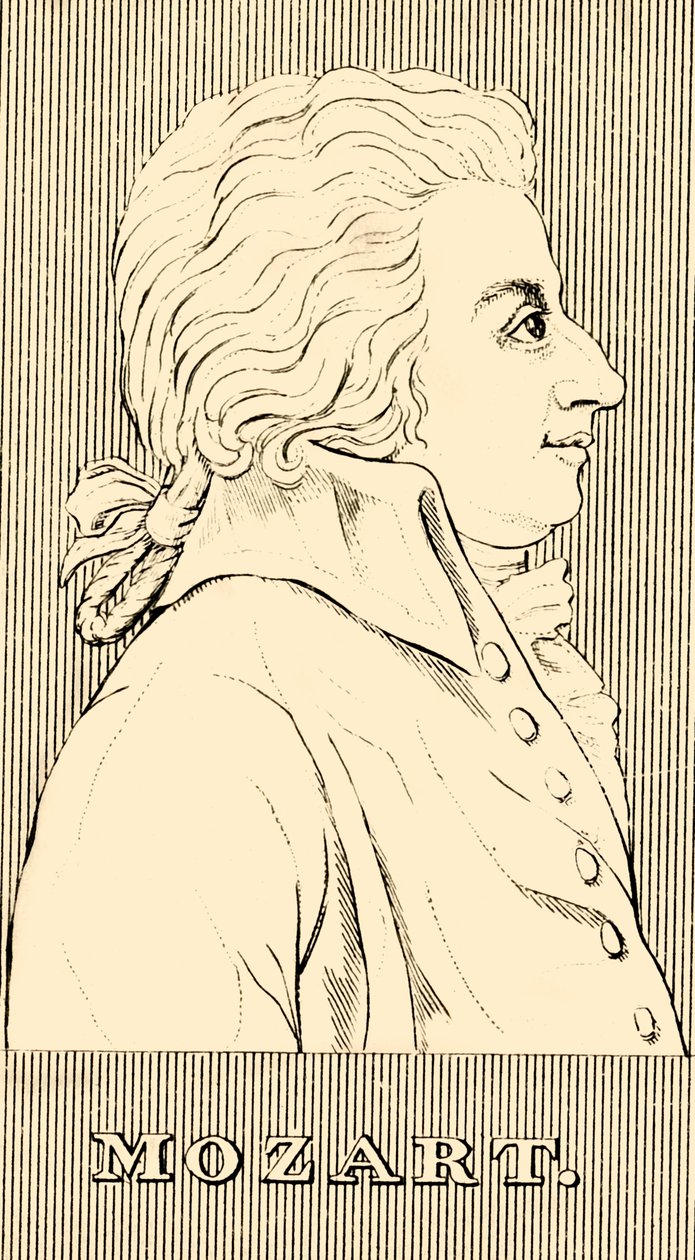 Mozart, 1756-1791, 1830. by Unbekannt