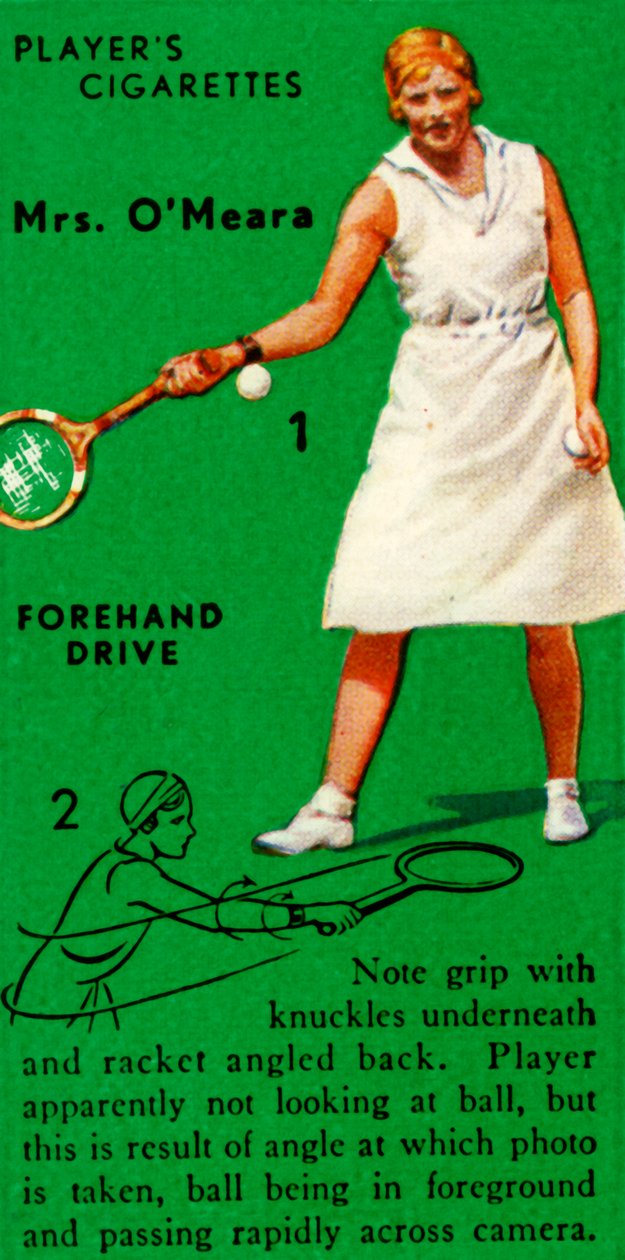 Bayan OMeara - Forehand Drive, c1935. by Unbekannt