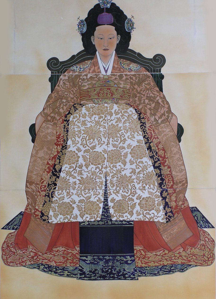 Myeongseong 1851-1895, Kore İmparatoriçesi by Unbekannt