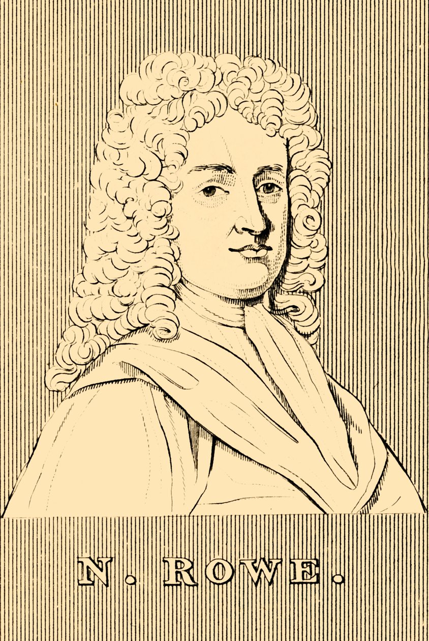 N. Rowe, 1674-1718, 1830. by Unbekannt
