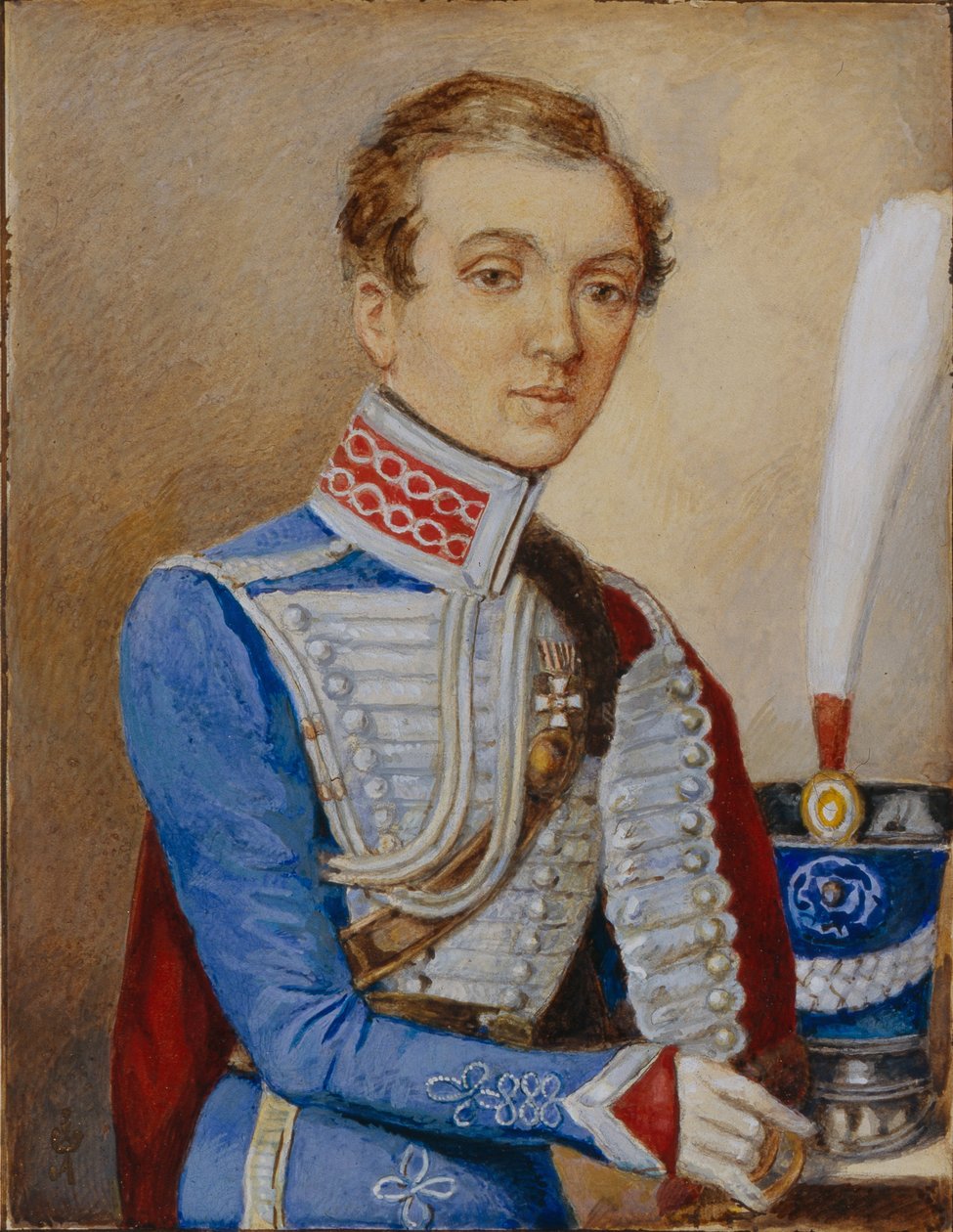 Nadejda Andreevna Durova, 1810 by Unbekannt