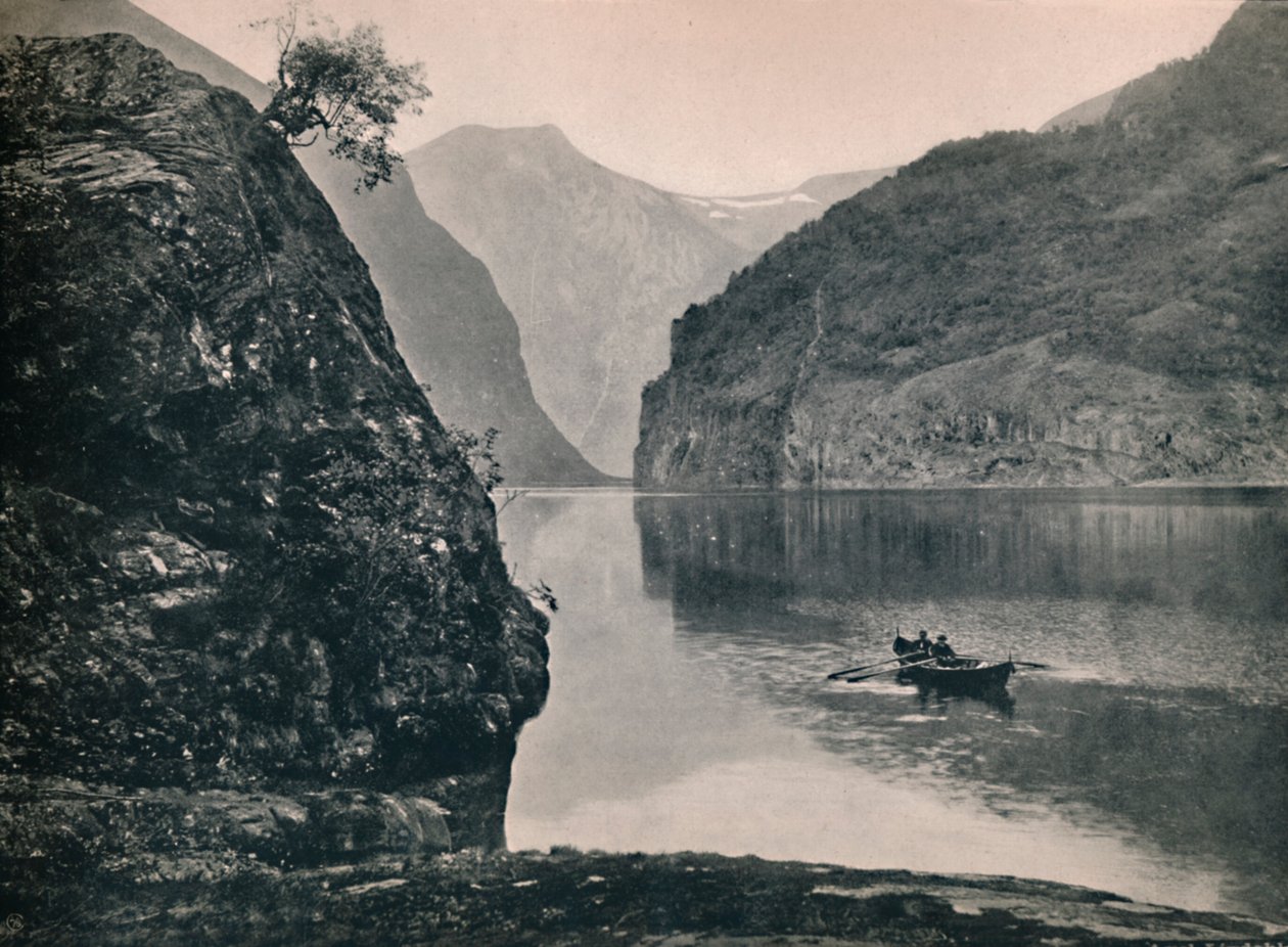 Naeroyfjord, 1914. by Unbekannt