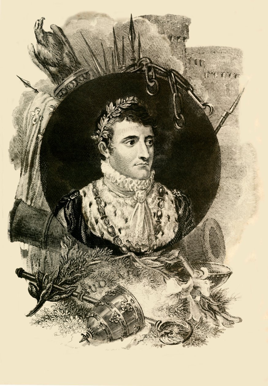 Napolyon Buonaparte, 1769-1821, 1816. by Unbekannt