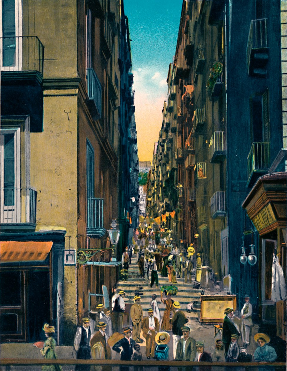 Napoli - Gradoni Di Chiaia, c1900. by Unbekannt