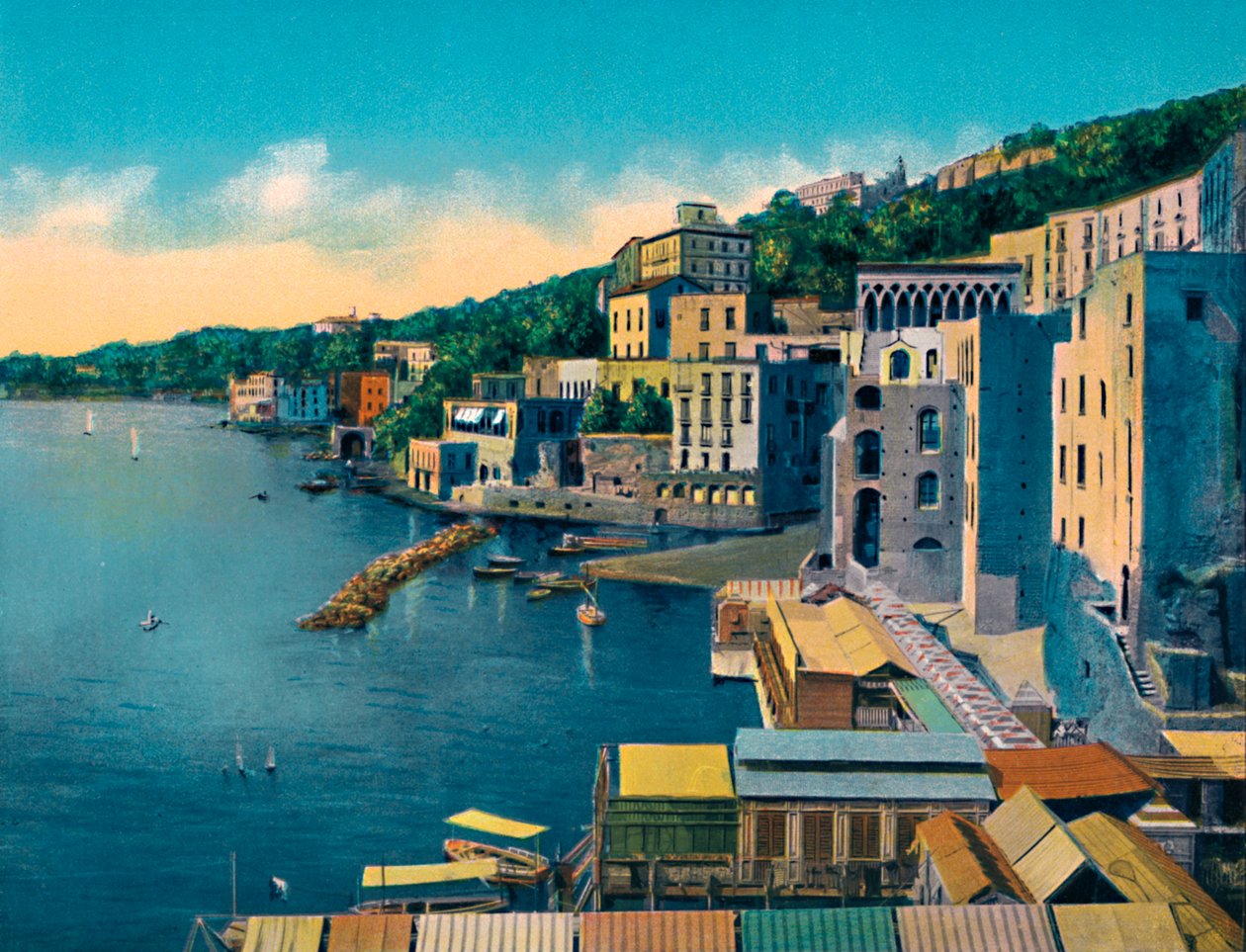 Napoli - Posillipo, c1900. by Unbekannt