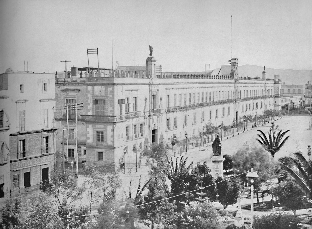 Ulusal Saray, Meksika Şehri, c1897. by Unbekannt