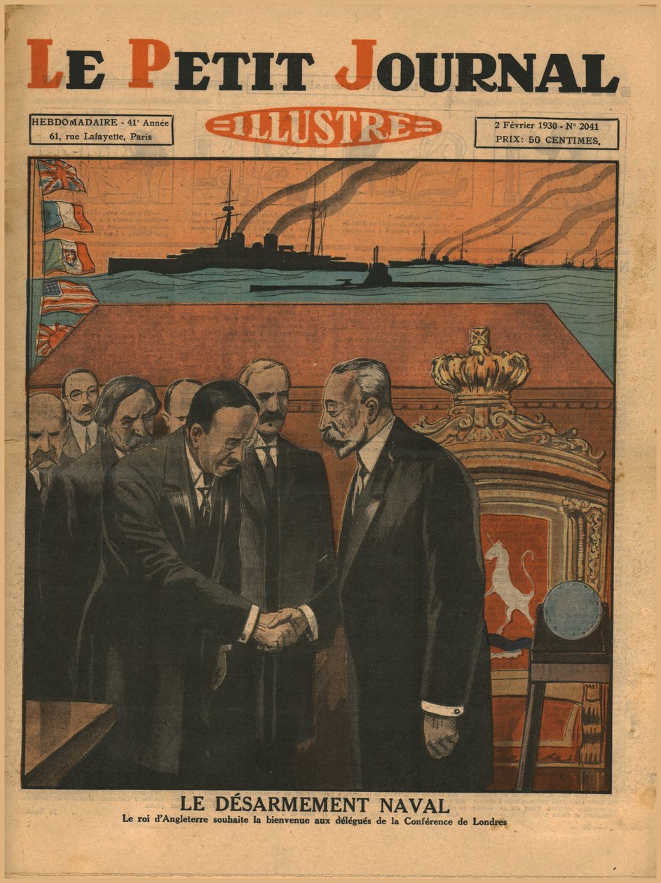 Denizde silahsızlanma, 1930. by Unbekannt