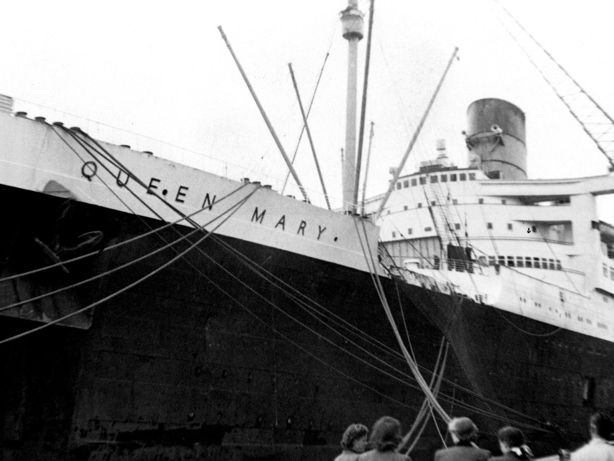 Okyanus gemisi RMS Queen Mary, 20. yüzyıl by Unbekannt