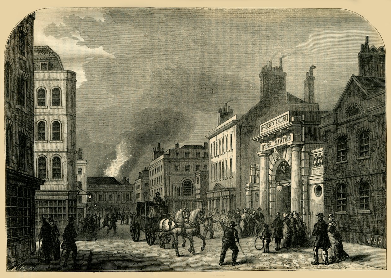 Eski Cockspur Caddesi, 1881. by Unbekannt
