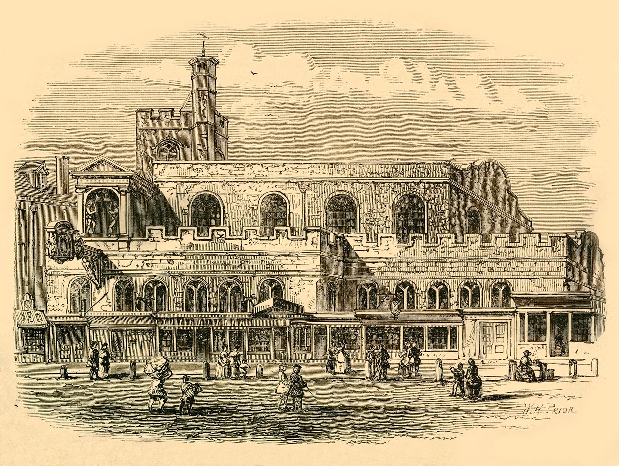 Eski St. Dunstans Kilisesi, 1814, 1897. by Unbekannt