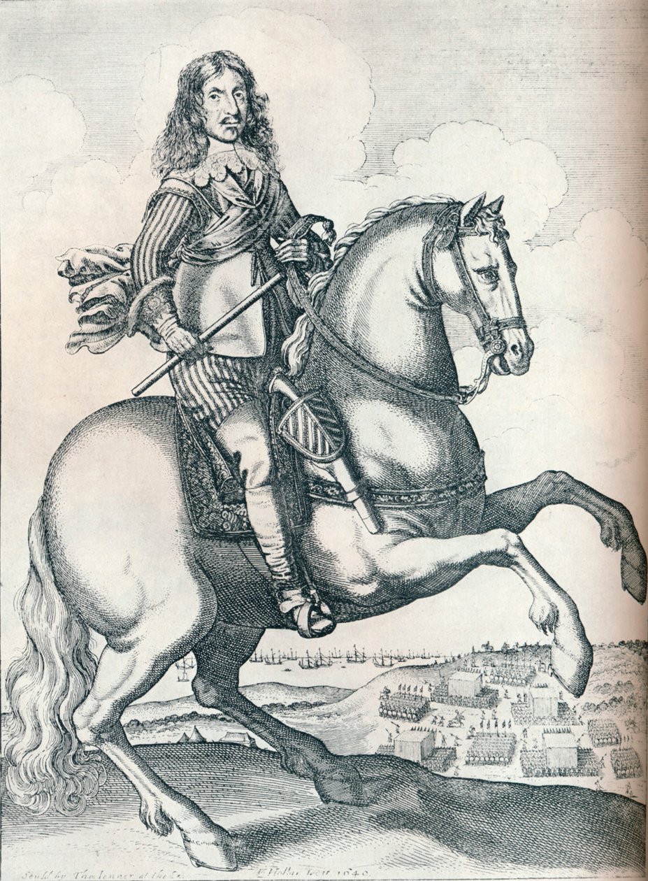 Oliver Cromwell, 1640 by Unbekannt