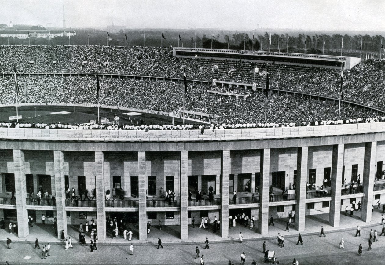 Olimpiyat stadyumu, Berlin, 1936 by Unbekannt
