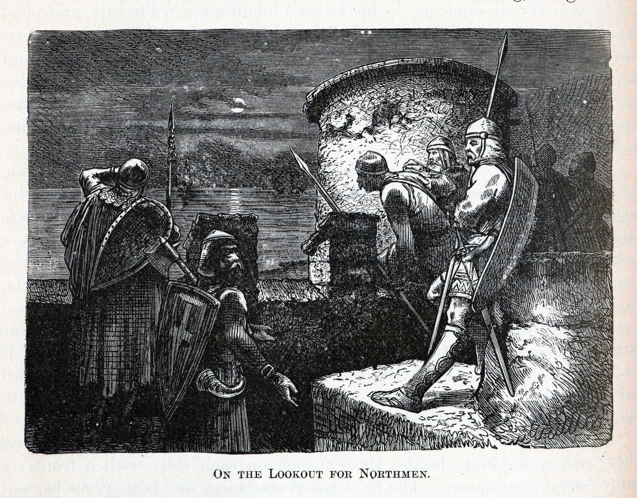 Kuzeyliler için Gözetlemede, 1882 by Unbekannt