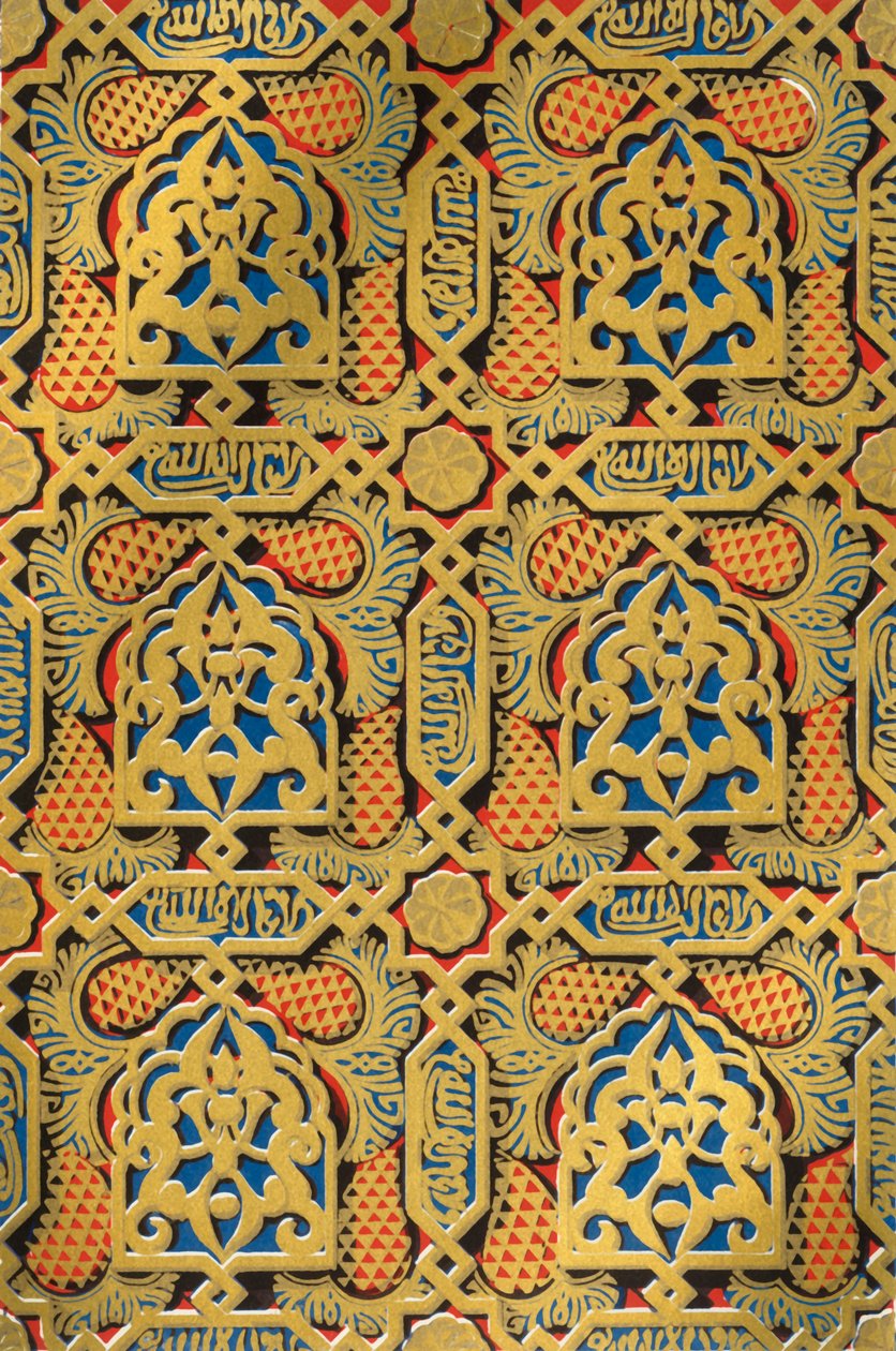 Panolardaki süslemeler, Büyükelçiler Salonu, 1907. by Unbekannt