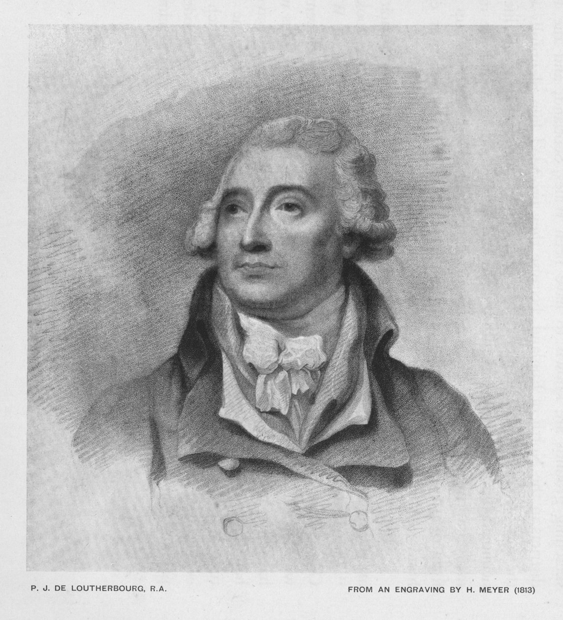 P.J. De Loutherbourg, R.A., c1900. by Unbekannt